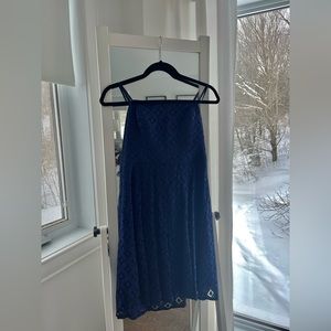 Navy Sleeveless Dress!
